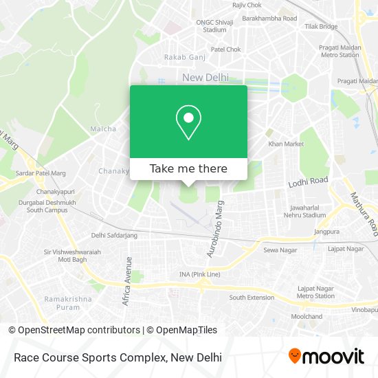 Race Course Sports Complex map