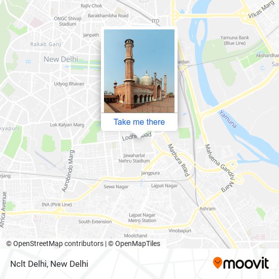 Nclt Delhi map