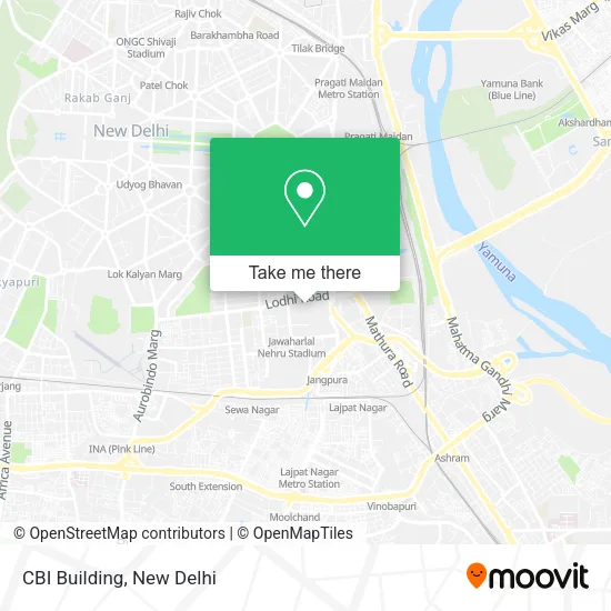 CBI Building map
