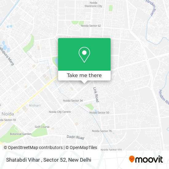 Shatabdi Vihar , Sector 52 map