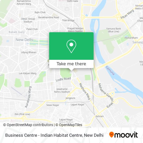 Business Centre - Indian Habitat Centre map