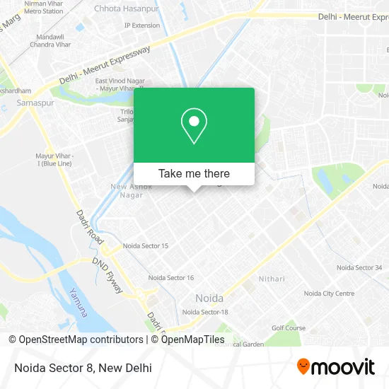 noida sector 8 map