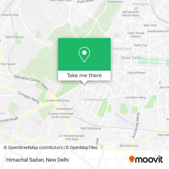 How to get to Himachal Sadan in Delhi by Bus, Metro or Train | Moovit