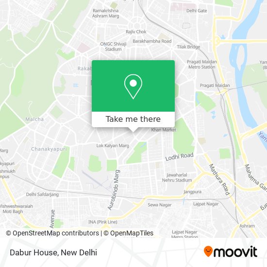 Dabur House map