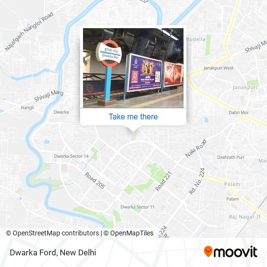 Dwarka Ford map