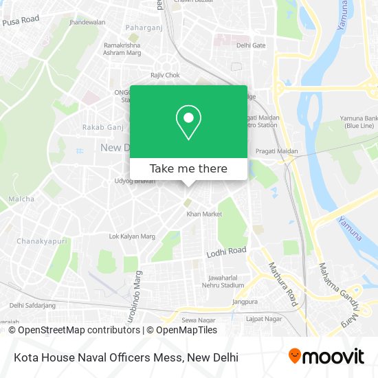 Kota House Naval Officers Mess map