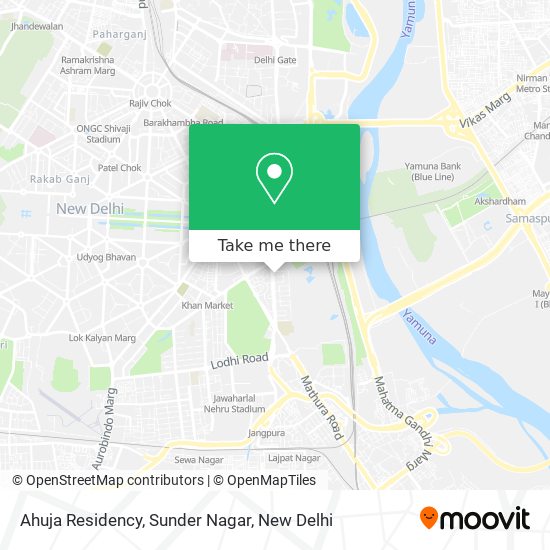 Ahuja Residency, Sunder Nagar map