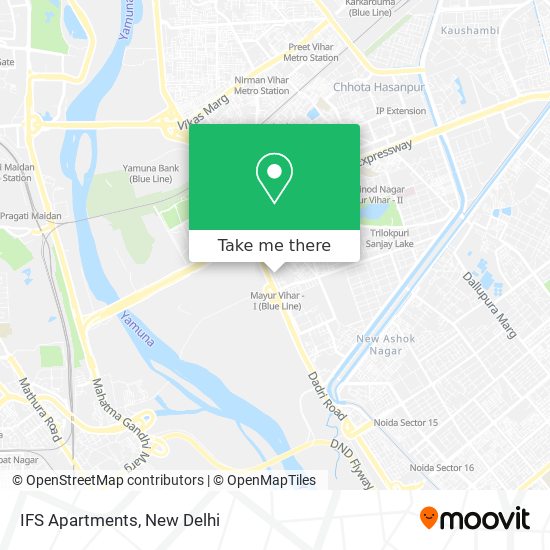 IFS Apartments map