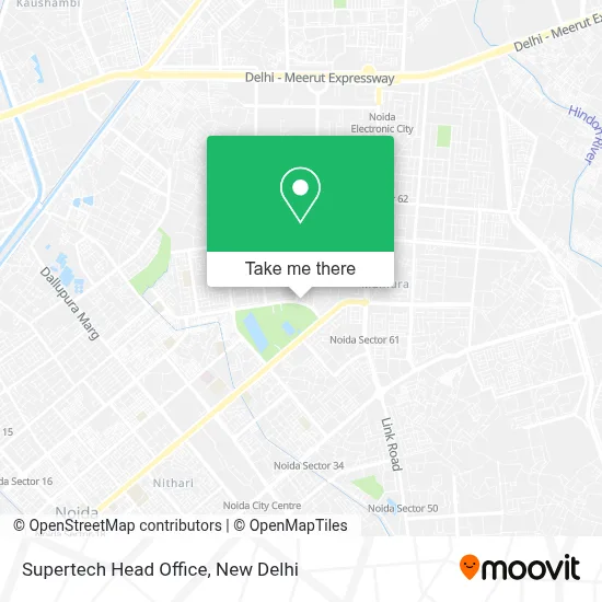 Supertech Head Office map