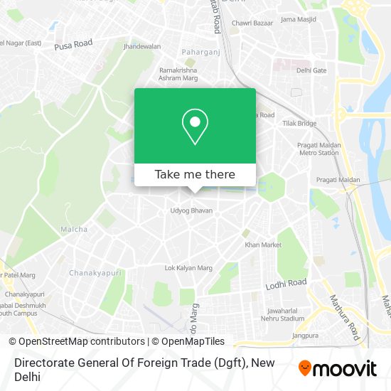 Directorate General Of Foreign Trade (Dgft) map