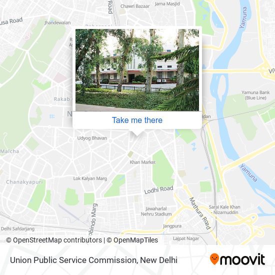 Union Public Service Commission map