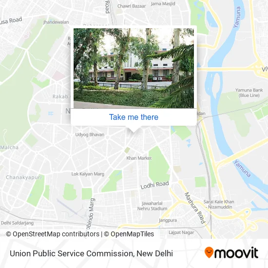 Union Public Service Commission map