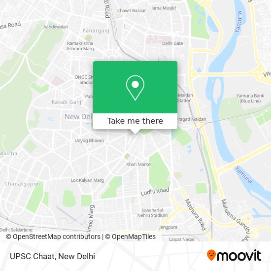 UPSC Chaat map