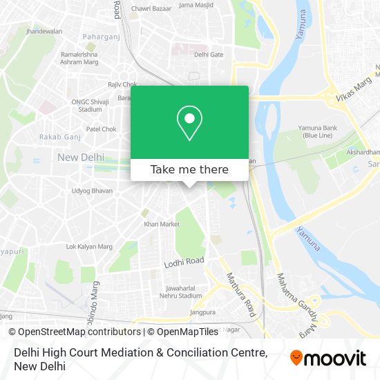 Delhi High Court Mediation & Conciliation Centre map
