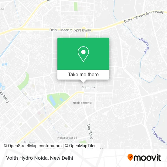 Voith Hydro Noida map