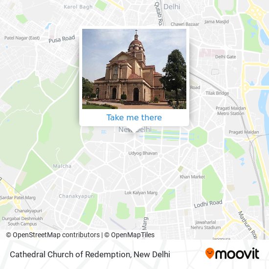 Cathedral Church of Redemption map