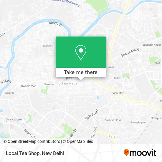 Local Tea Shop map