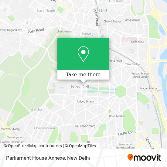 Parliament House Annexe map