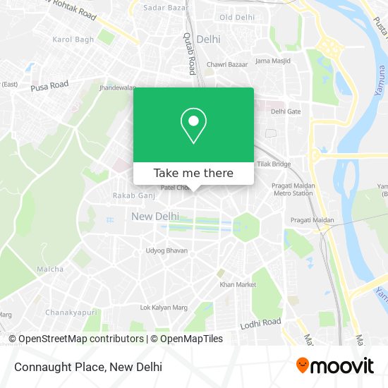 Connaught Place map