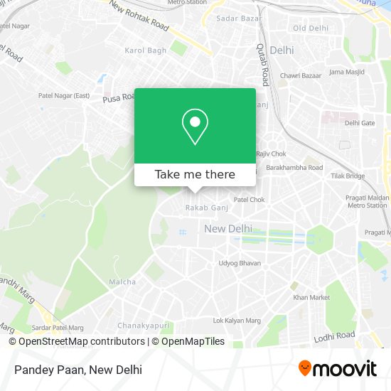 Pandey Paan map