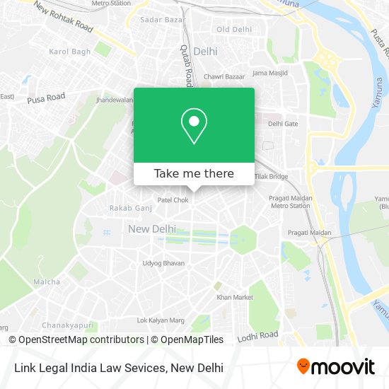 Link Legal India Law Sevices map