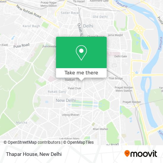 Thapar House map