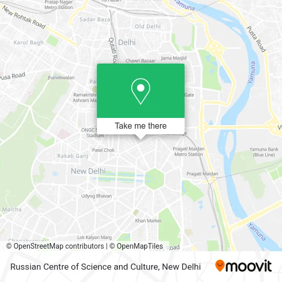 Russian Centre of Science and Culture map