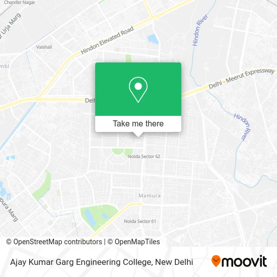 Ajay Kumar Garg Engineering College map