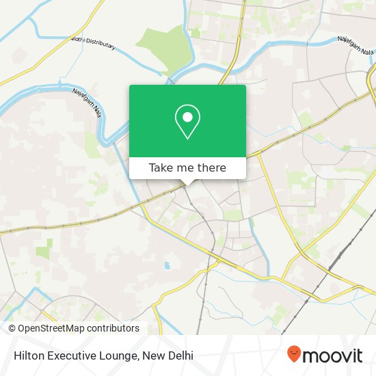 Hilton Executive Lounge map