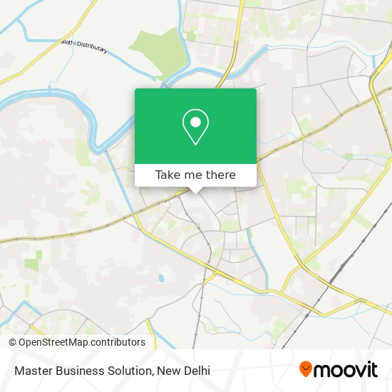 Master Business Solution map