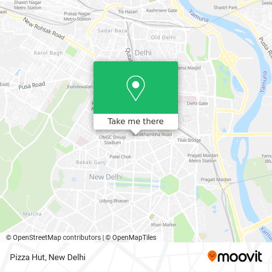 Pizza Hut map