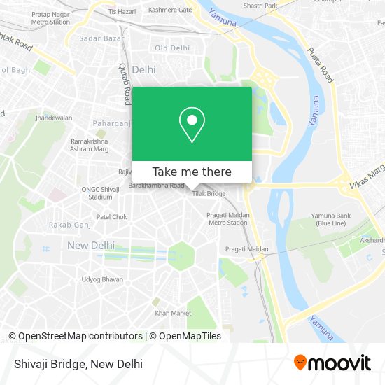 Shivaji Bridge map
