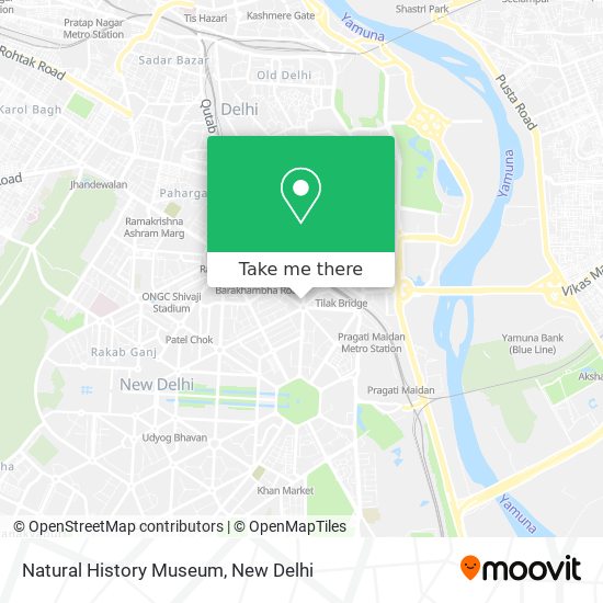 Natural History Museum map