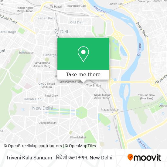 Triveni Kala Sangam | त्रिवेणी कला संगम map