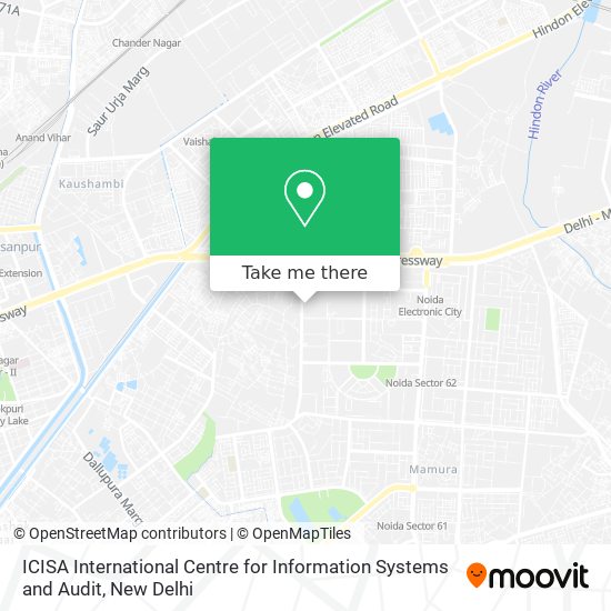 ICISA International Centre for Information Systems and Audit map