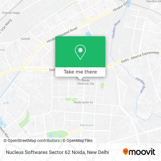 Nucleus Softwares Sector 62 Noida map