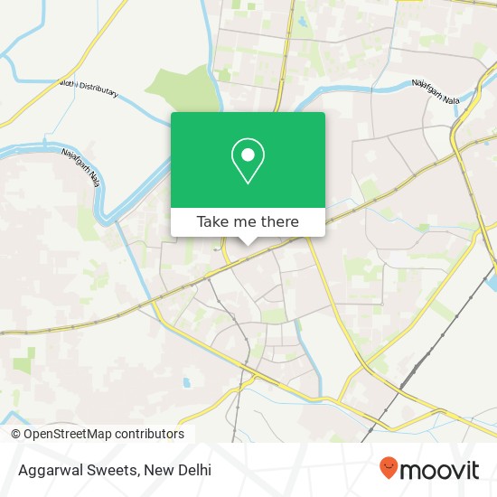 Aggarwal Sweets map