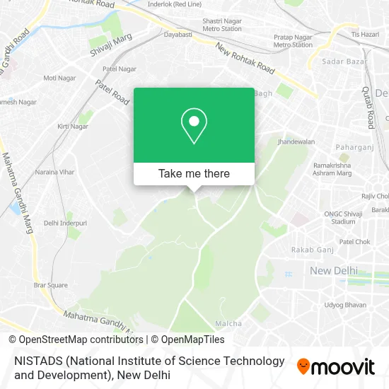 NISTADS (National Institute Of Science Technolody And Development) map
