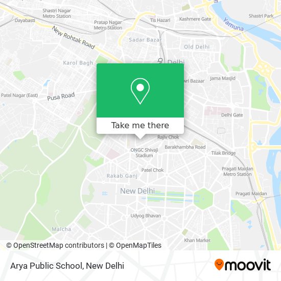 Arya Public School map