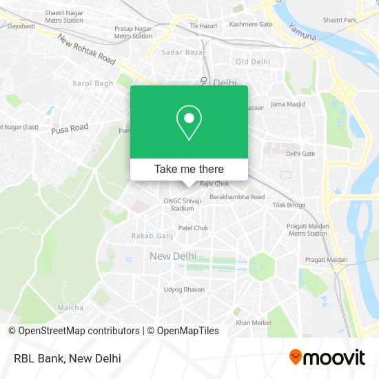 RBL Bank map