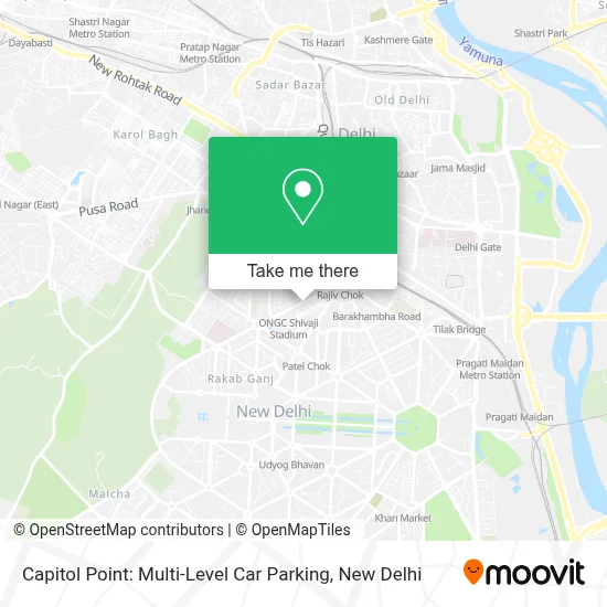 Capitol Point : Multi level car parking map