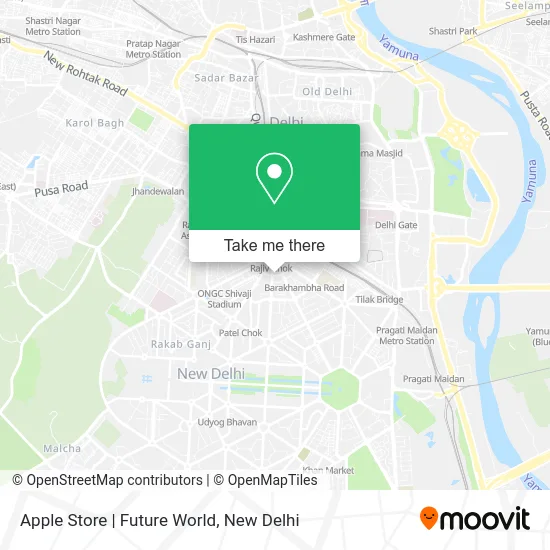 Apple Store | Future World map