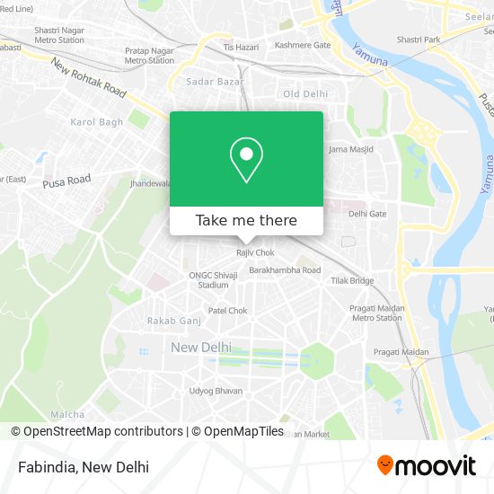 Fabindia map