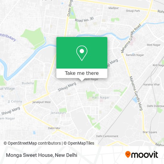 Monga Sweet House map