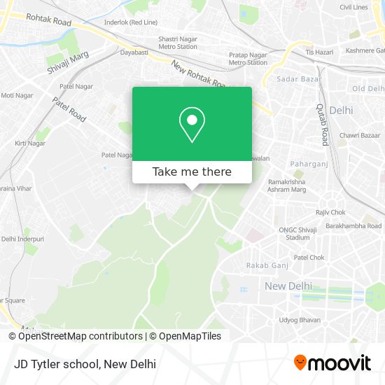 JD Tytler school map