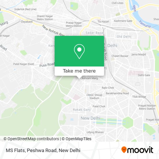 MS Flats, Peshwa Road map