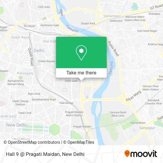 Hall 9 @ Pragati Maidan map