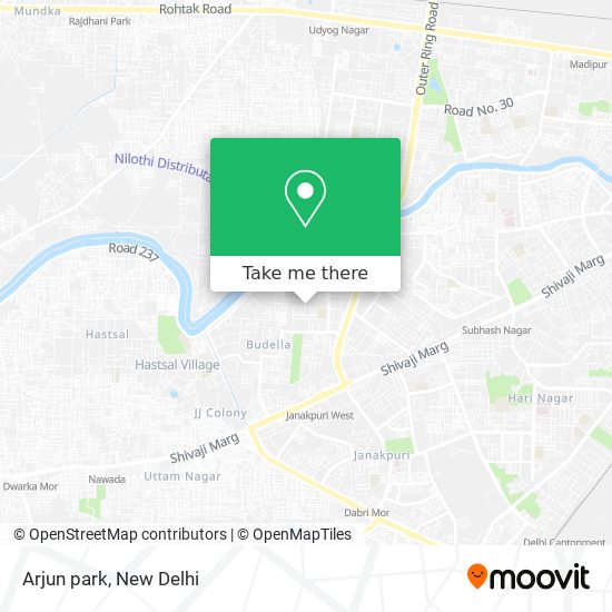 Arjun park map