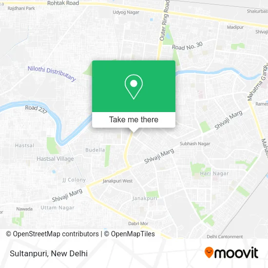 Sultanpuri map