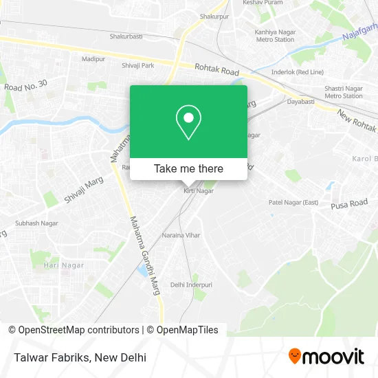 Talwar Fabriks map